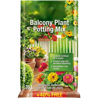 Balcony Plant Compost - Brown
