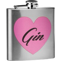 Auden Gin Hip Flask - Silver