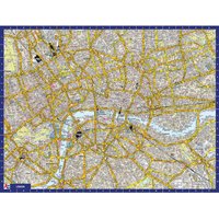 Great Britain A Z Map of London 1000 Piece Jigsaw Puzzle Exclusive Street Map - Neutral