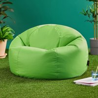 Teen Bean Bag Chair, Large Outdoor Beanbag for Kids, Filling Included - Green