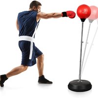 dripex, Punching Bag with Stand - Black and Red dripex, Punching Bag with Stand - Black and Red