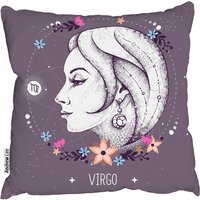 Modern Magic Witchcraft Outdoor Comfy Cushion - Purple / 60cm