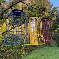 Selections, Hanging Squirrel Proof Nut, Seed and Fat Ball Bird Feeders (Set of 3) - Mixed Selections, Hanging Squirrel Proof Nut, Seed and Fat Ball Bird Feeders (Set of 3) - Mixed