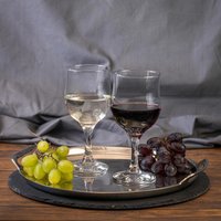 320ml Nevakar Red Wine Glasses Pack of 6 - Clear