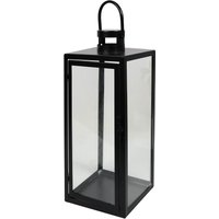 41cm Matte Lantern - Black