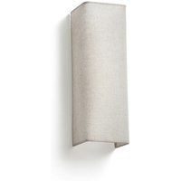 Otton Rectangle Up Down Wall Lamp Vertical 2 Light - Matt White