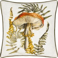 Kielder Forest Hatfield Printed Cushion - #ebe6df / Polyester