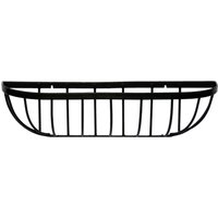 Large Wall Trough Planter 30 Inch Iron Wall Mounted Basket - Black