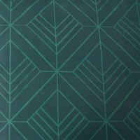 Isaac Geo Duvet Set - Green / King