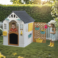Garden Playhouse with Accessories - White