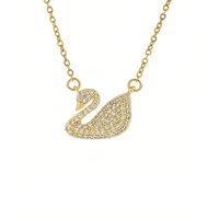 Swarovski Elements Jewelry Set - Gold / 1 / 22cm / 2.2cm
