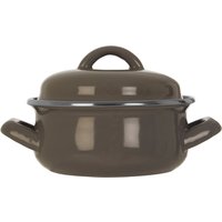 Porter Grey Enamel 12cm Casserole Dish - Grey
