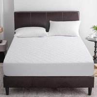 Quilted Mattress Protector Extra Deep 30cm - White
