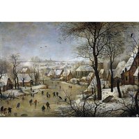 Winter Landscape with a Bird Trap - 1000 pc. jigsaw puzzle - Neutral