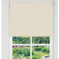 Trimmable Thermal Blackout Roller Blinds - Natural / 90cm