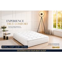 Designer Tufted Pillow Top Pocket Spring Mattress