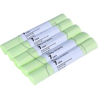 Caddy Company 7 Litre Compostable Food Waste Bin Bags - Green / 5