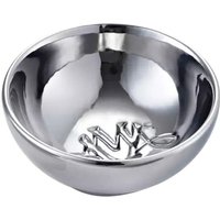 KDMD Ava May Oval Burner Bowl - Chrome 4 Pack in Silver