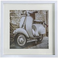 Mounted Box Photo Frame - White / 12 x 12in