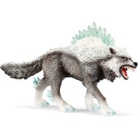 SCHLEICH Eldrador Snow Wolf Toy Figure - 42452 - White