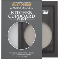 Rust-Oleum Kitchen Cupboard Satin Finish Tester Sachet - Whipped Truffle 10ml - Whipped Truffle