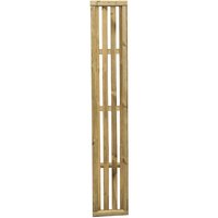 Pressure Treated Vertical Slatted Screen - 4 / 30cm