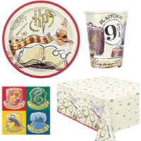 Harry Potter Tableware for 16 - Yellow