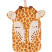 Giraffe Hot Water Bottle - Orange