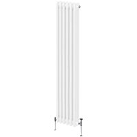 Traditional Column Radiators - White / 10cm / 180cm / 29cm