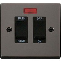 Black Nickel 20A DP Sinkbath Switch - Black Nickel