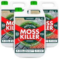 Jarder Rapid Action Moss Killer 5L - White Bottle / 3