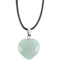 Abundance Heart Healing Crystal Necklace - Green