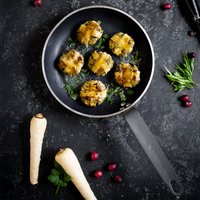 MasterClass Heavy Duty 24cm Frypan - Grey