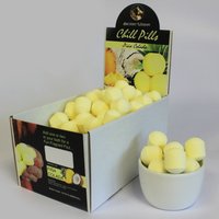 Box of Chill Pills (Mini Bath Bombs) Pinacolada - Yellow