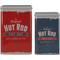 Paice Set of 2 Hot Rod Storage Canisters - Multicolour