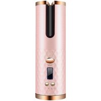 Wireless Automatic Hair Curler - Pink