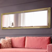 MirrorOutlet Caspian Gold Full Length Mirror - Gold