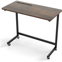 Mobile Side Table - Brown