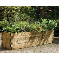 Forest Caledonian Trough Raised Bed