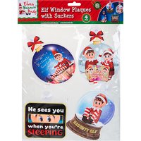 Elves Behavin' Badly, Elf Window Suckers Elves Behavin' Badly, Elf Window Suckers