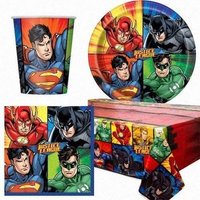 Justice League Tableware for 16
