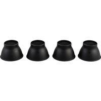 Elephant Feet Set Of 4 - Black / 14cm