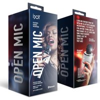 Open Mic Bluetooth Karaoke Microphone - Rose
