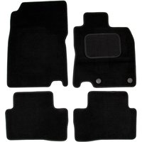 Renault Kadjar Tailored Carpet Car Mats 2015 onwards 4pc Black Set - Black