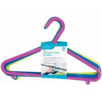 Ashley Plastic Children's Hangers - Multi - Pack of 8 - Multi