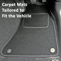 BMW 3 Series 2012-2018 Tailored Carpet Car Mats F30 Saloon - Black