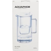 Aquaphor Glass 2.5l Water Filter Jug - White