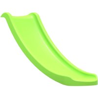 Childrens 4ft (120cm) Universal Plastic Garden Wave Slide - Multiple Colours - Light Green