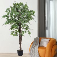 Artificial Grape Tree in Pot - Green