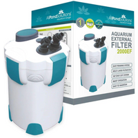 AllPondSolutions Aquarium External Filter 2000EF - white